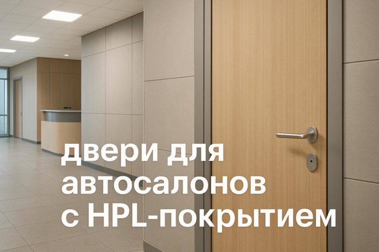 Практический разбор особенностей дверей с HPL-покрытием для автосалонов: уход, гигиена, преимущества в коммерческих объектах.