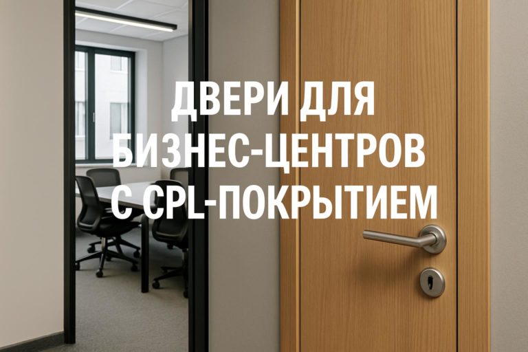 Основные критерии выбора и эксплуатации дверей для бизнес-центров с CPL-покрытием: надежность, износостойкость и соответствие требованиям B2B и B2G.