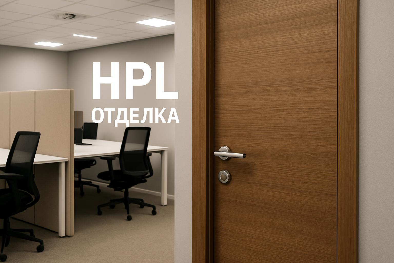 Обзор дверей с CPL-покрытием для офисных ресепшн-зон: преимущества, сравнение с HPL и рекомендации для дизайнеров и архитекторов.