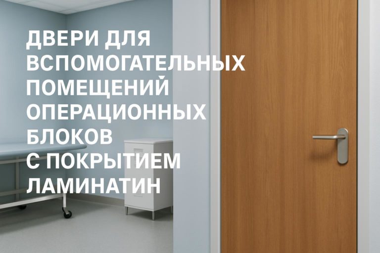Анализ стоимости владения дверями с покрытием Ламинатин в операционных блоках и опыт применения в медицинских объектах.