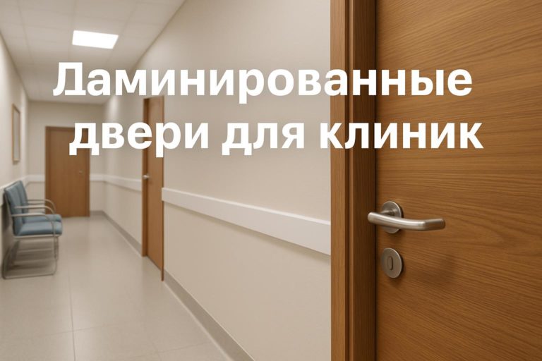 Сравнение ламинированных дверей с окраской и шпоном в медицинских объектах. Важные критерии выбора и особенности эксплуатации.