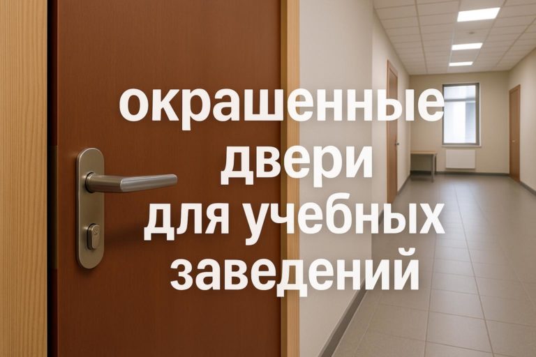 Разбор требований к окрашенным дверям для учебных заведений, особенности материалов и варианты отделки для прочных и безопасных интерьеров.