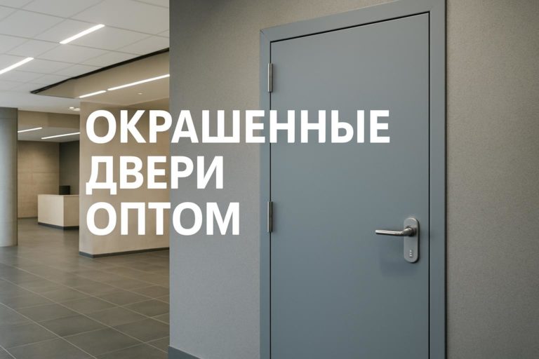 Особенности выбора окрашенных дверей оптом для гостиниц, офисов и медицинских учреждений с учетом окраски по RAL и брендирования.