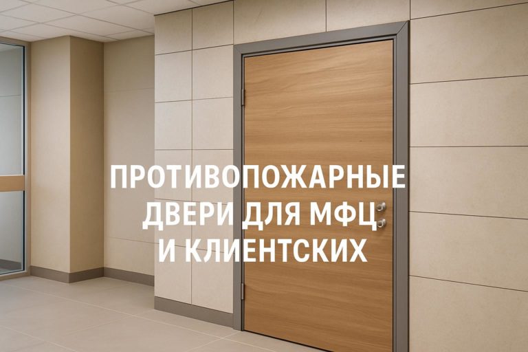 Обзор требований и решений по противопожарным дверям для МФЦ и клиентских зон с учетом новых нормативов и практических рекомендаций.