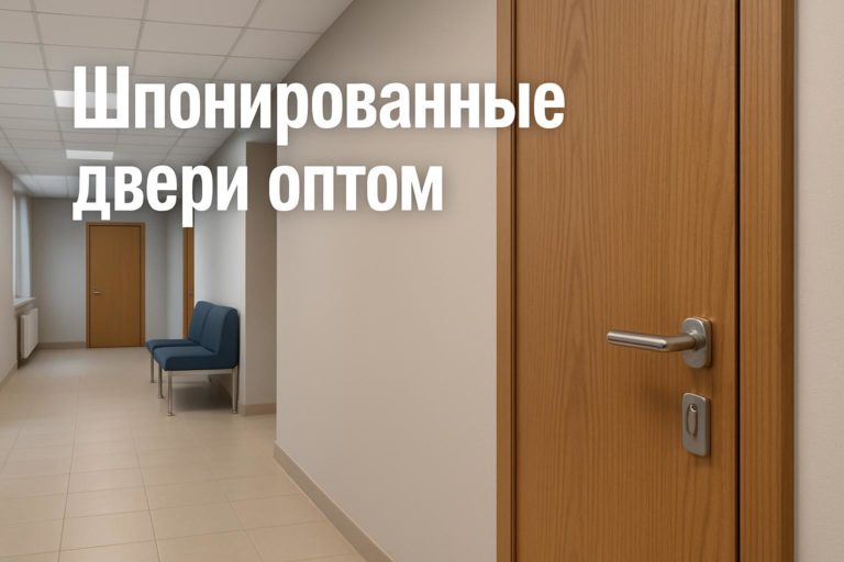 Шпонированные двери оптом — оптимальное решение для гостиниц, офисов и медучреждений с высокой проходимостью и особыми требованиями.