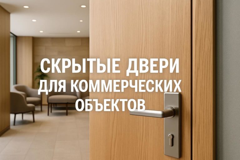 Ошибки при интеграции скрытых дверей в коммерческие интерьеры с высокой проходимостью и рекомендации для архитекторов и дизайнеров.