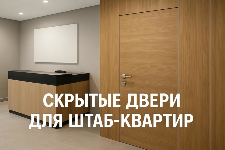Обзор скрытых дверей для офисов: преимущества перед стандартными системами, особенности монтажа и дизайна.