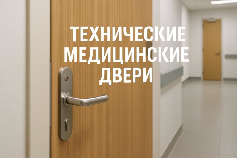Обзор технических медицинских дверей для больниц и клиник: ключевые требования, виды материалов и особенности эксплуатации в медучреждениях.