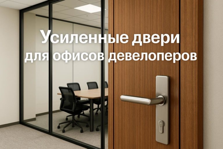 Усиленные двери для офисов девелоперов обеспечивают безопасность и долговечность в зданиях с высокой проходимостью. Решения для B2B и B2G объектов.