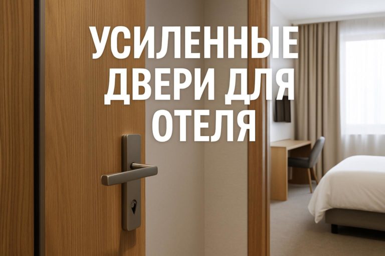Как выбрать усиленные двери для отеля с учетом износостойкости и нагрузки. Важные критерии для архитекторов и генподрядчиков.
