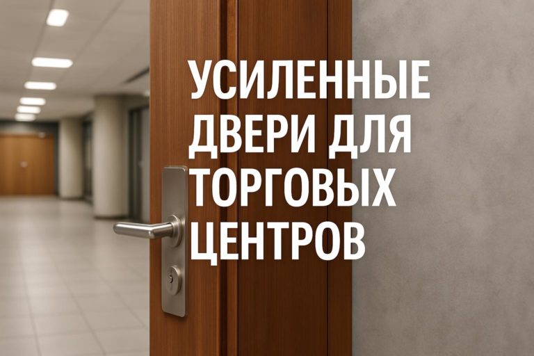 Выбираем усиленные двери для торговых центров, чтобы минимизировать ремонтные расходы и обеспечить надежную защиту в коммерческих объектах.
