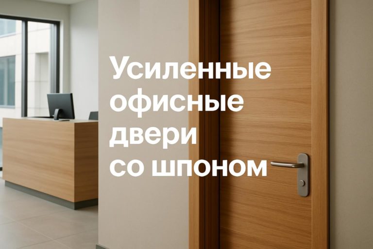 Выбор усиленных офисных дверей со шпоном для офисов с высокой проходимостью. Практический чек-лист для девелоперов, дизайнеров и подрядчиков.