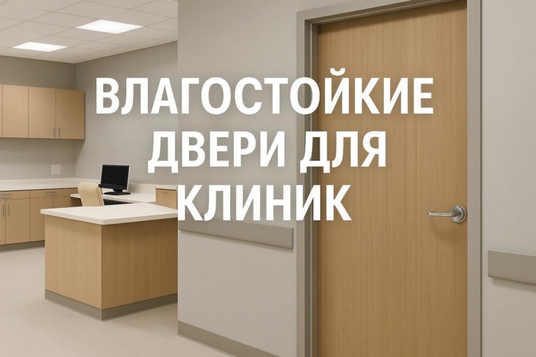 Ключевые требования к влагостойким дверям в клиниках: гигиена, долговечность, легкий уход. Подробный чек-лист для девелоперов и проектировщиков.