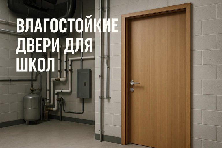 Выбираем влагостойкие двери для школ с учетом стойкости к уборке и влажности. Практические рекомендации для проекта и эксплуатации.