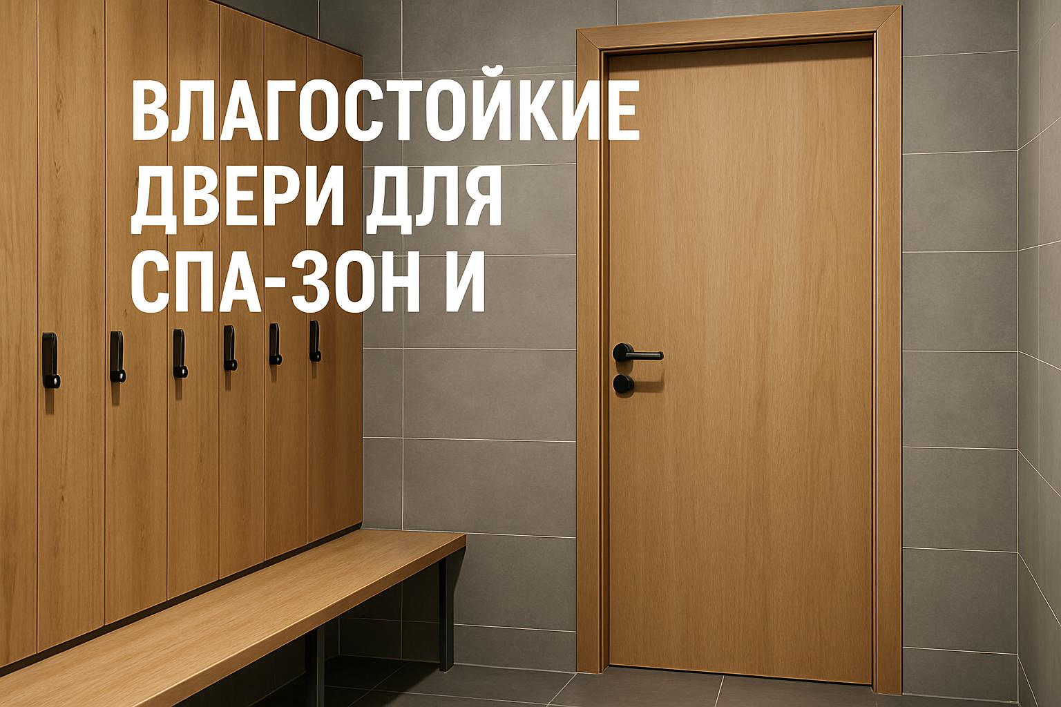 Практические рекомендации по выбору влагостойких дверей для spa-зон и сервисных помещений отелей с учетом специфики влажных зон и требований проектирования.