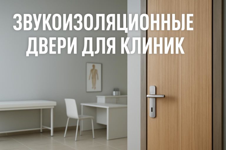 Правильный выбор звукоизоляционных дверей для клиник обеспечит комфорт и безопасность пациентов, соответствуя стандартам акустики кабинетов и палат.