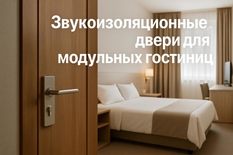 Чек-лист по выбору звукоизоляционных дверей для модульных гостиниц: комфорт, приватность и функциональность для девелоперов и проектировщиков.