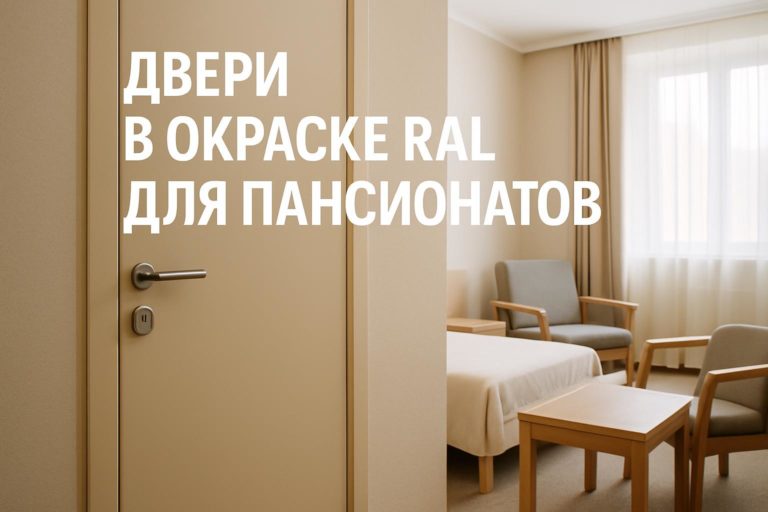 Как закладывать двери в окраске RAL для пансионатов: зоны применения, проверка спецификации, типичные ошибки и передача в производство.