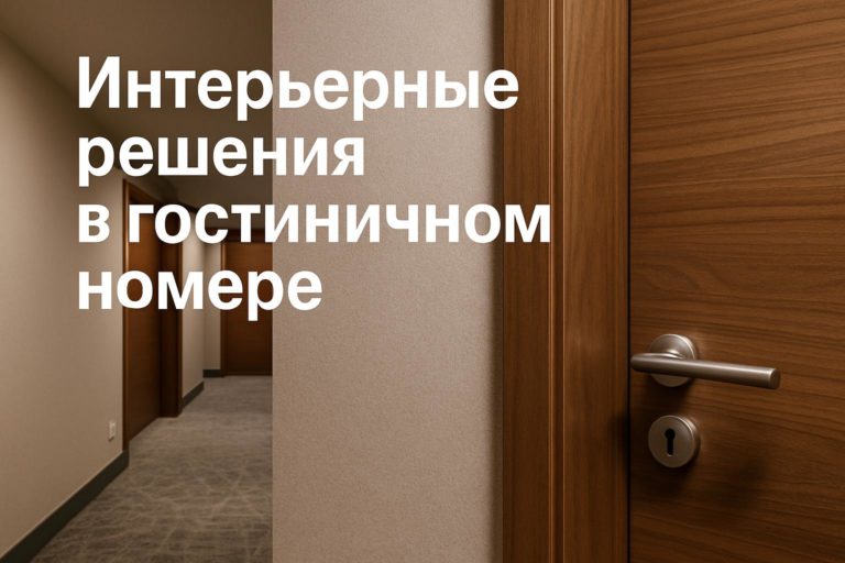 Практический разбор интерьерных решений для гостиничного номера: двери, отделки, зоны эксплуатации, проверка проекта и типичные ошибки.