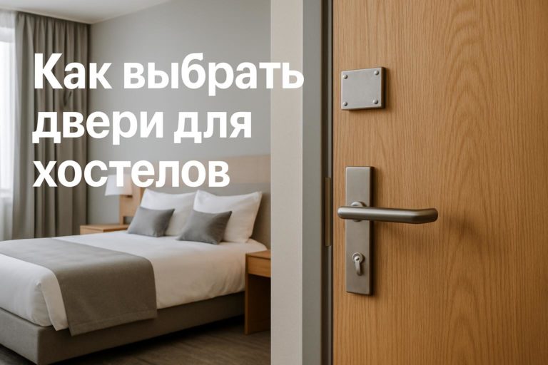Разбираем, где в хостеле уместны двери со шпоном, что проверить в проекте, какие зоны требуют других решений и каких ошибок избегать.