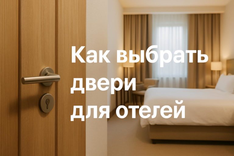 Разбираем, где в отеле уместны двери с HPL-покрытием, что проверить в проекте и почему отделку нужно выбирать вместе с конструкцией блока.