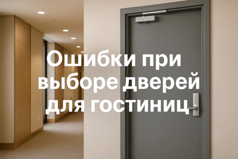Что проверить в дверях для гостиниц помимо HPL: конструкцию, кромку, основание, зоны эксплуатации, уход и документацию по дверному блоку.