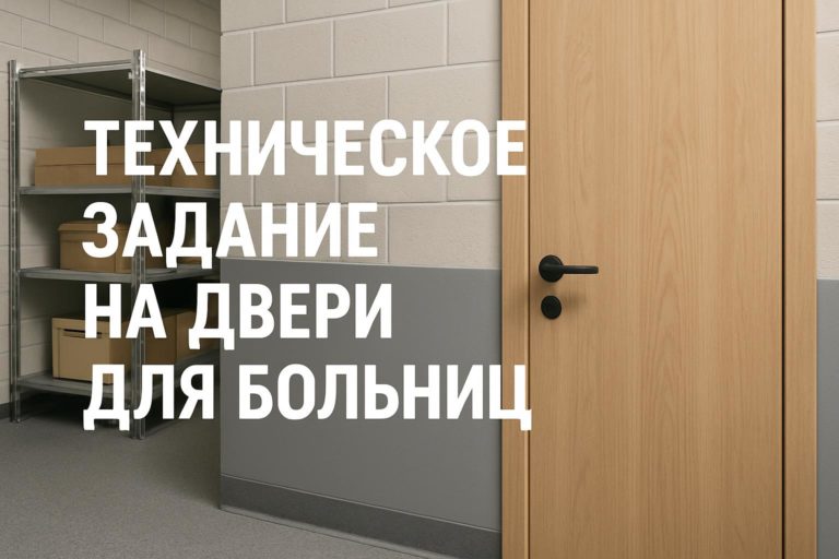 Как прописать HPL-покрытие в ТЗ на двери для больницы: что проверить в проекте, какие узлы уточнить и каких ошибок избежать.