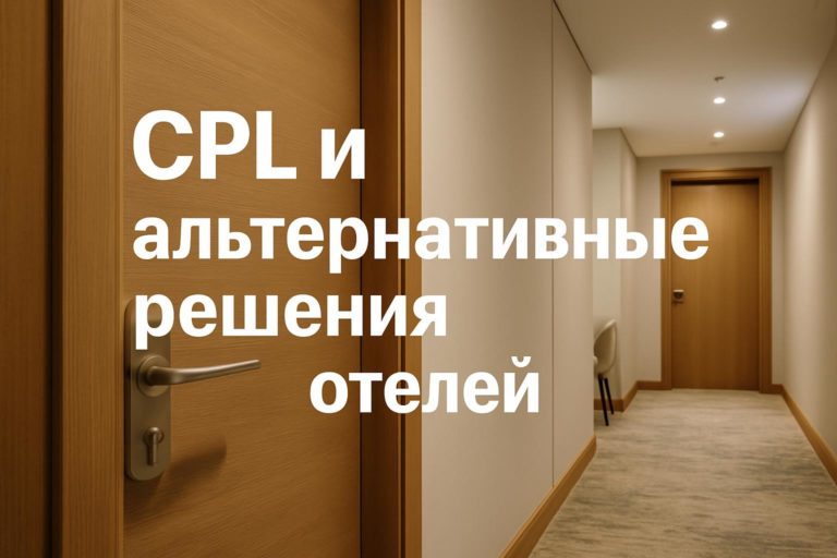 Как сравнить CPL, HPL, окраску, шпон и ПВХ для дверей в отеле: зоны применения, проверки по проекту, риски и документы до закупки.