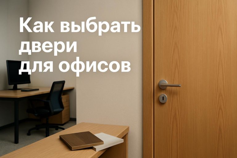Разбираем, где в офисе уместны двери со шпоном, что проверить в спецификации и какие ошибки исключить при выборе дверного блока.