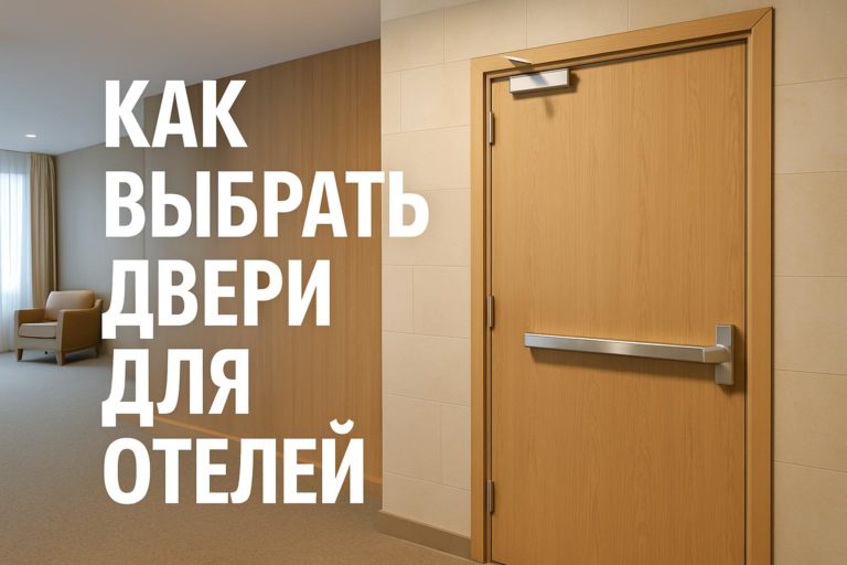 Разбираем, где в отеле уместны двери с шпоновой отделкой, что проверить в проекте, по зонам, кромкам, уборке и документам.