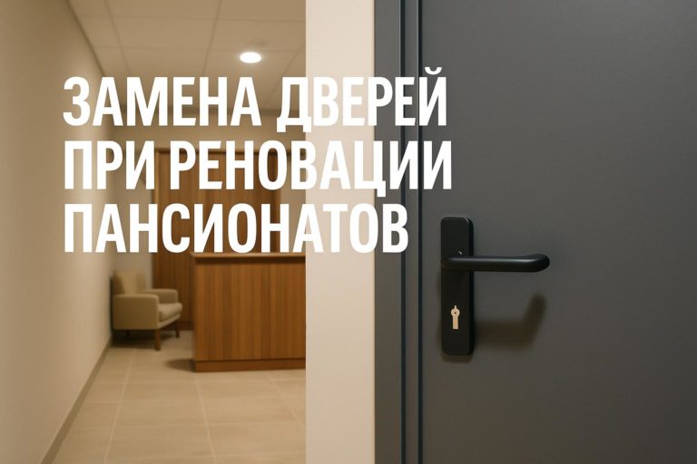 Как заменить двери при реновации пансионата: что проверить по влагостойкости, существующим проемам, кромкам, коробке и документации.