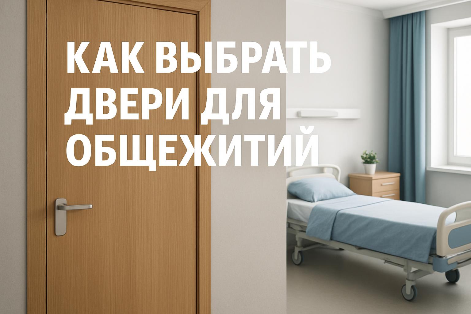 Разбираем, где в общежитии уместны двери в ПВХ-пленке, что проверить в проекте и почему отделку нельзя выбирать отдельно от конструкции блока.