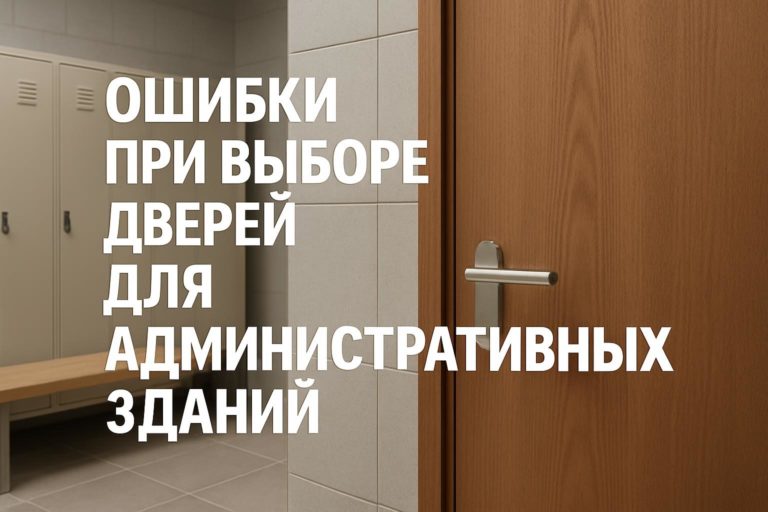 Какие ошибки допускают при выборе дверей с HPL для административных зданий и что нужно проверить в проекте, конструкции и документации.