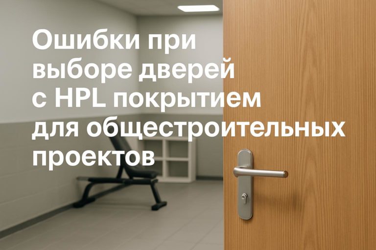 Что проверить в проектных дверях с HPL кроме самой отделки: конструкцию, кромку, основание, зоны эксплуатации, документацию и типичные ошибки.