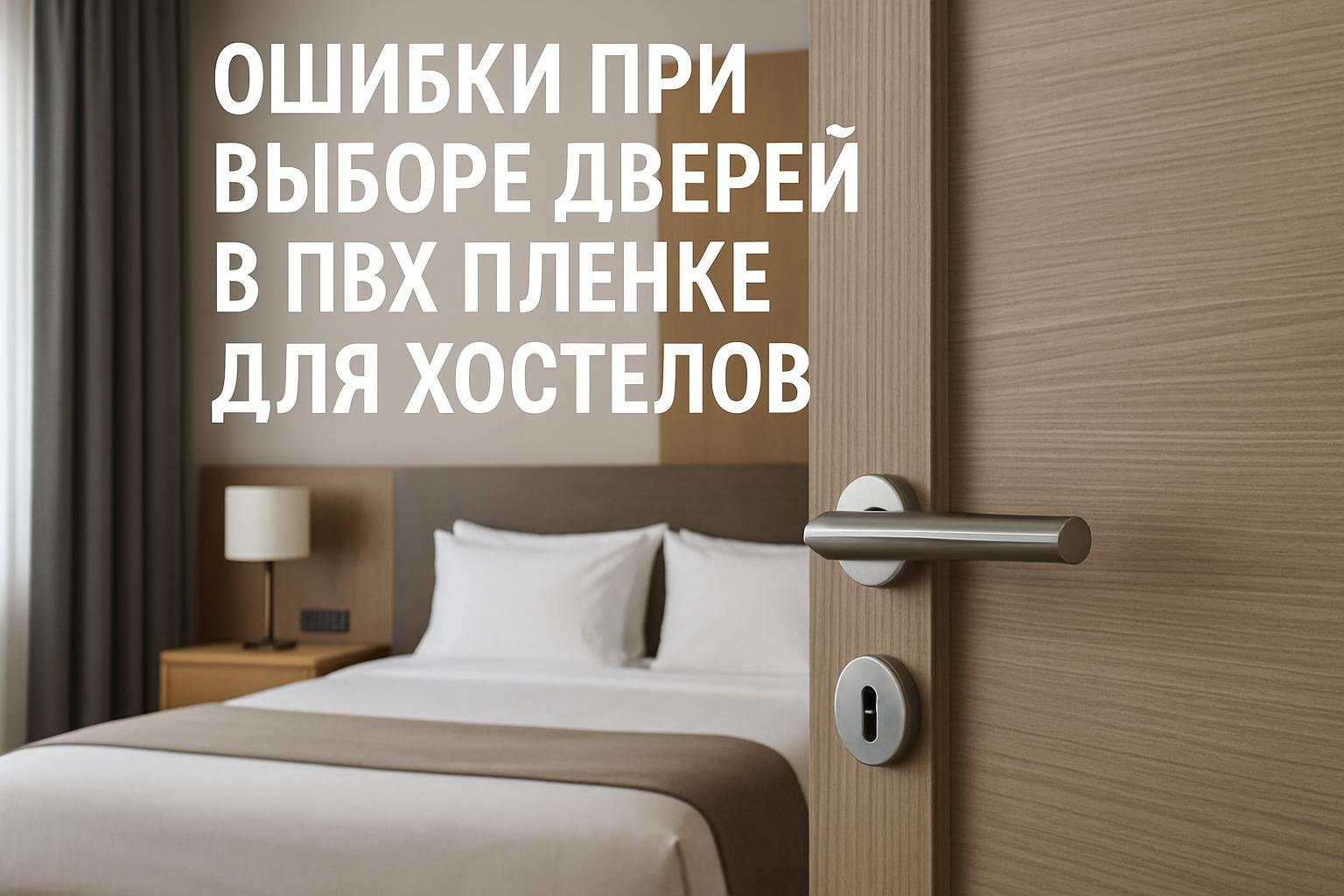 Какие ошибки допускают при выборе дверей для хостелов с ПВХ-покрытием: что проверять в проекте, по зонам, по кромкам, коробке и документации.