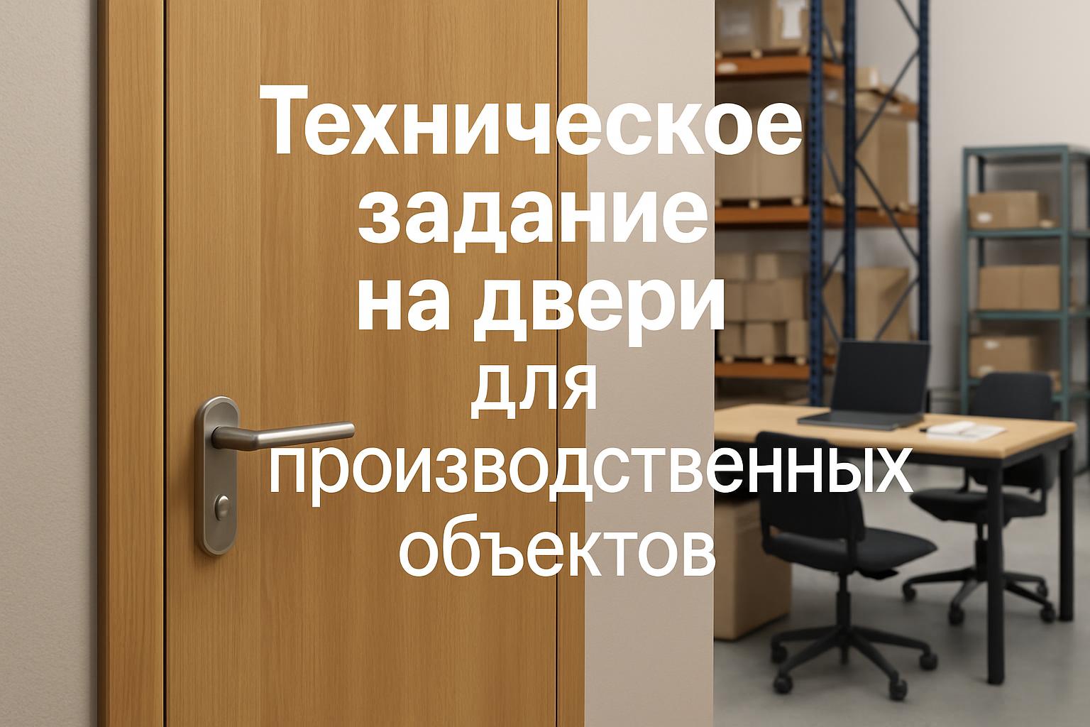 Как корректно задать в ТЗ требования к износостойкости дверей для производственных объектов: покрытие, кромки, конструкция, фурнитура и проверки по документам.