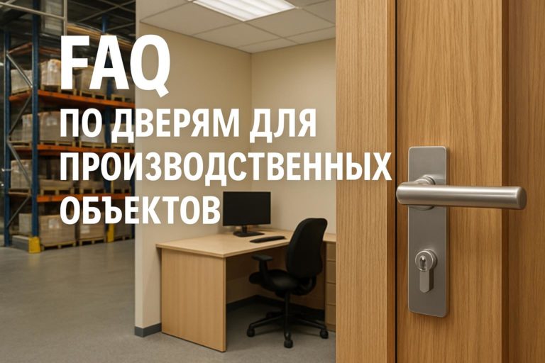 Практический FAQ по дверям для производственных объектов: какие повреждения учитывать, что проверять в спецификации и как оценивать конструкцию.