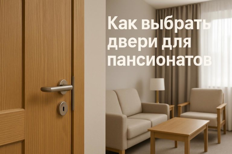 Практический разбор выбора дверей для пансионатов: где нужна звукоизоляция, что проверить в проекте, по зонам объекта и по документации.