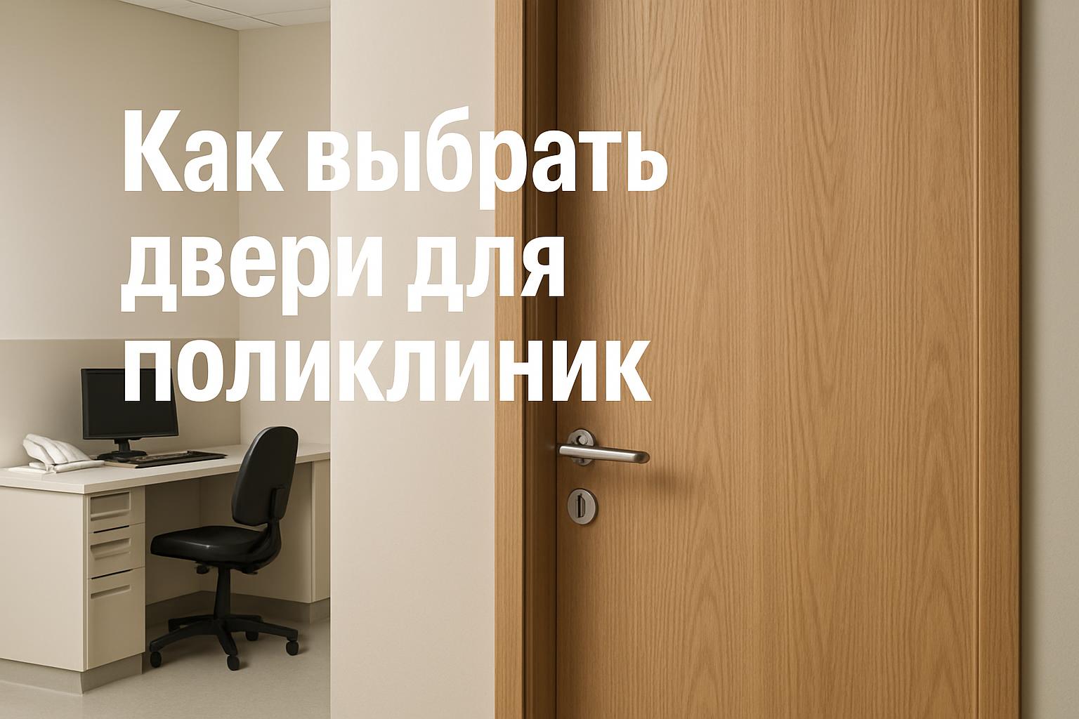 Разбираем, где в поликлинике уместны двери с HPL-покрытием, что проверить в проекте, какие зоны требуют иной конструкции и как избежать ошибок.