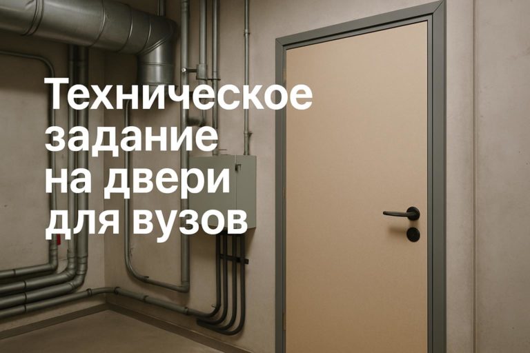 Как прописать HPL-покрытие в ТЗ на двери для вузов: что проверить в проекте, по зонам эксплуатации, по кромке, конструкции и документам.