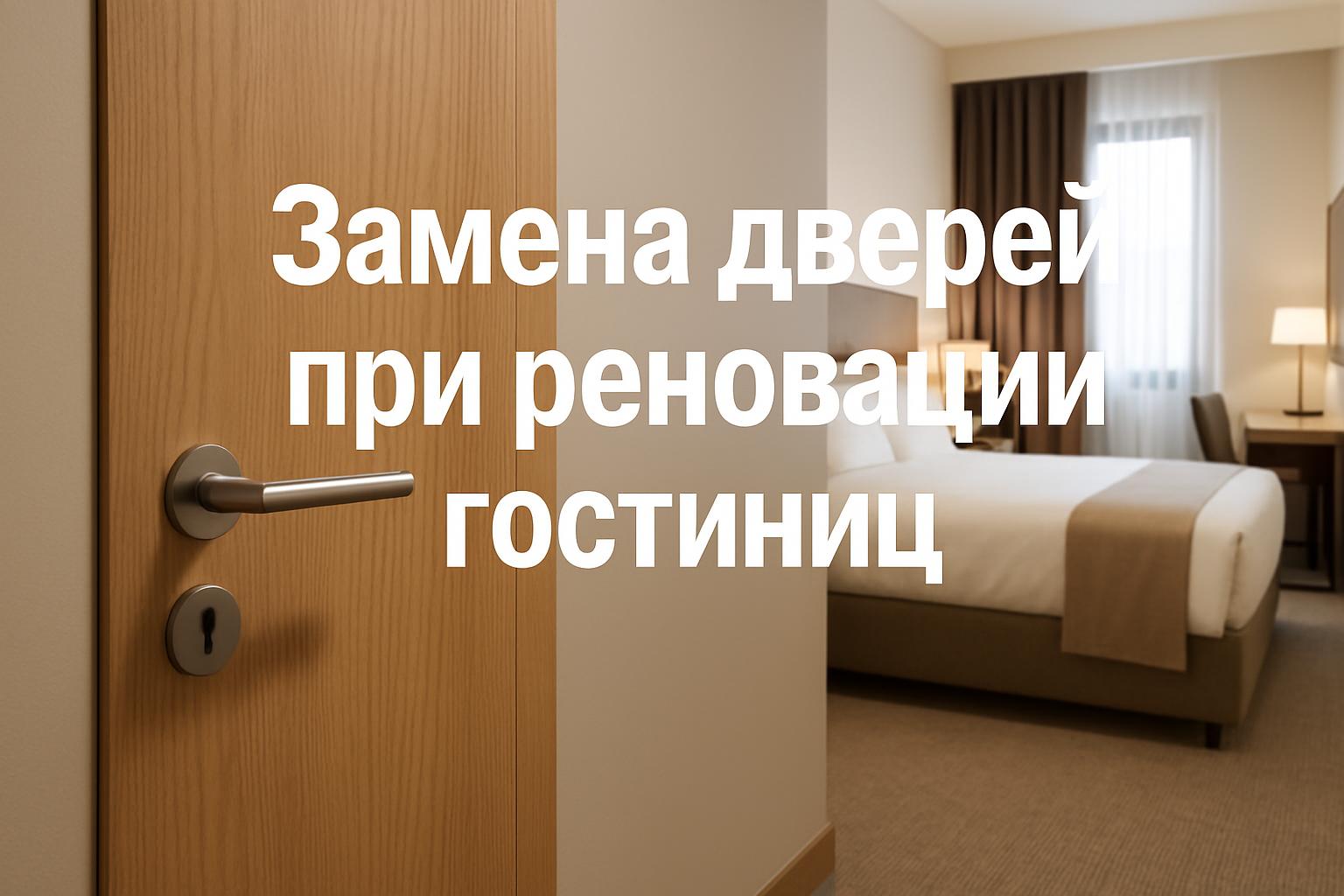 Как подобрать двери для гостиниц при реновации: что проверить по влагостойкости, существующим проемам, зонам эксплуатации и документации.